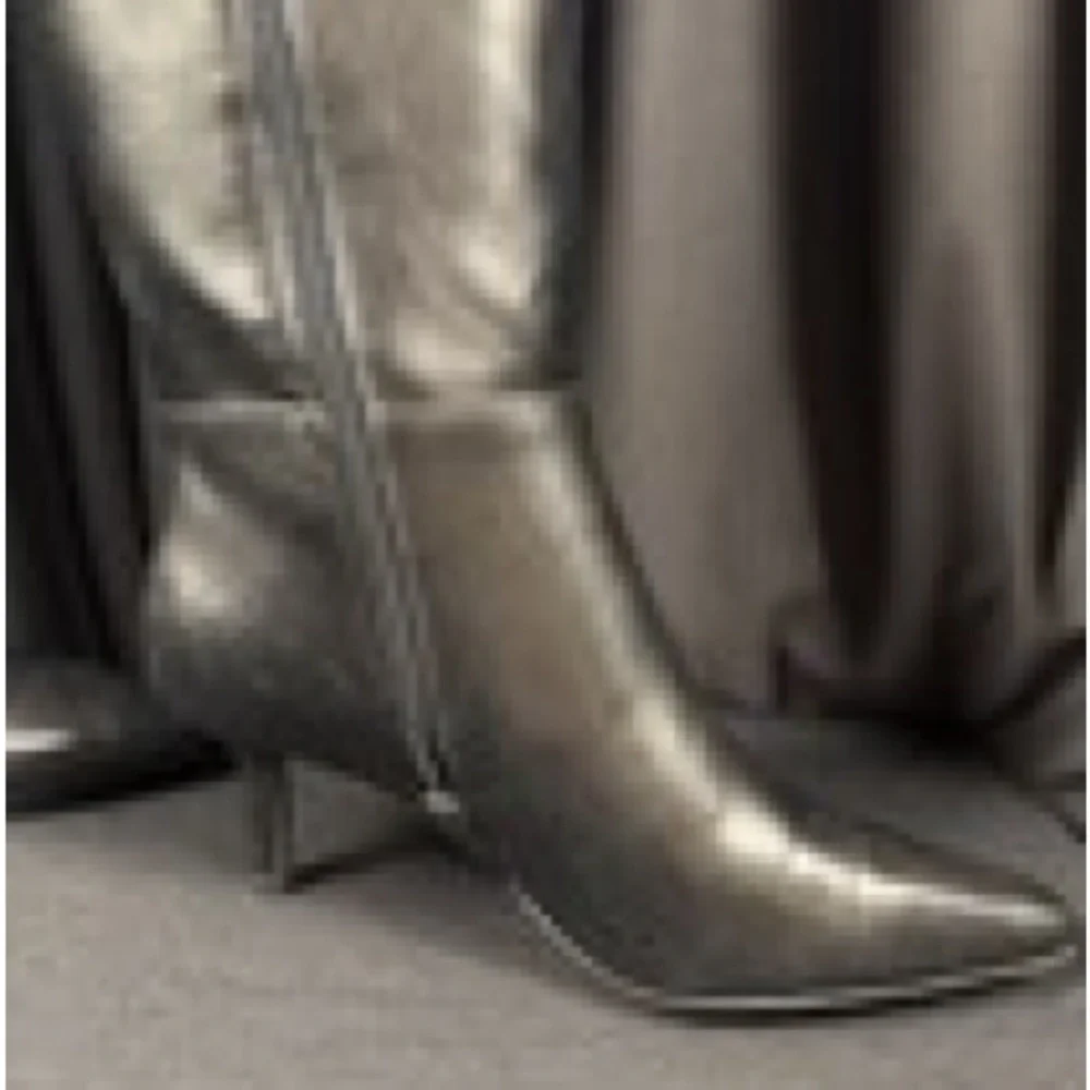 INC International Concepts Black Over-The-Knee Pointed Toe Boot